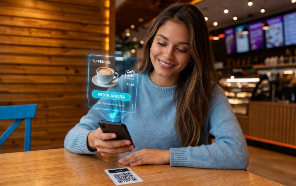 haciendo un pedido con menupolis