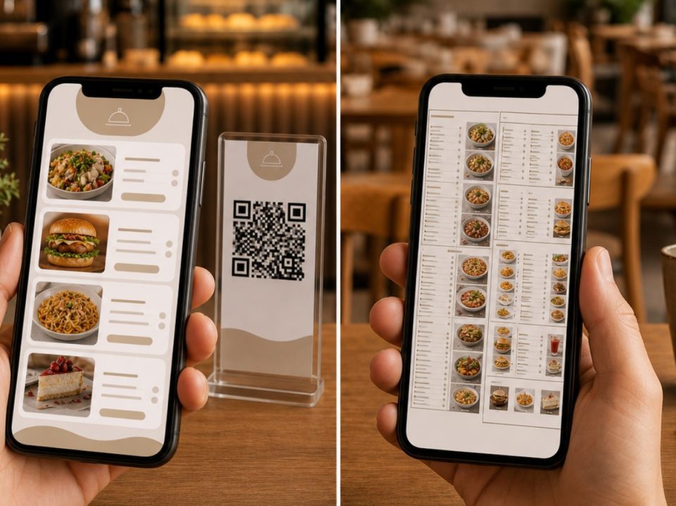 pdf vs qr menu